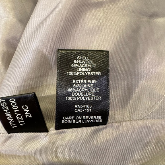 Kenneth Cole Boucle Wool Blend Coat NEW - Picture 7 of 8